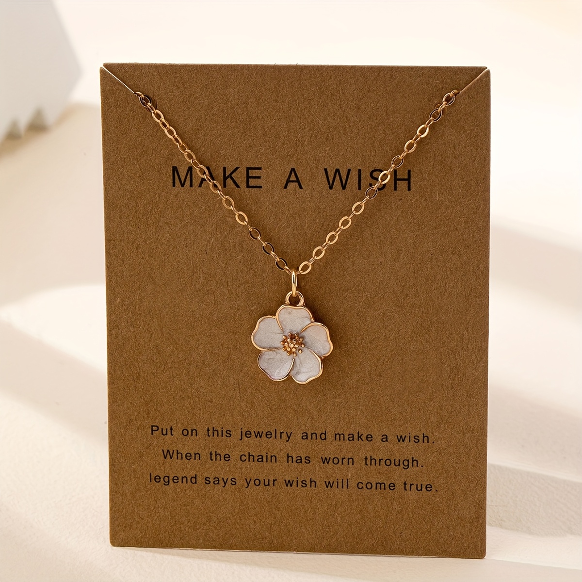 Stylish Minimalist Enamel Necklace for Women